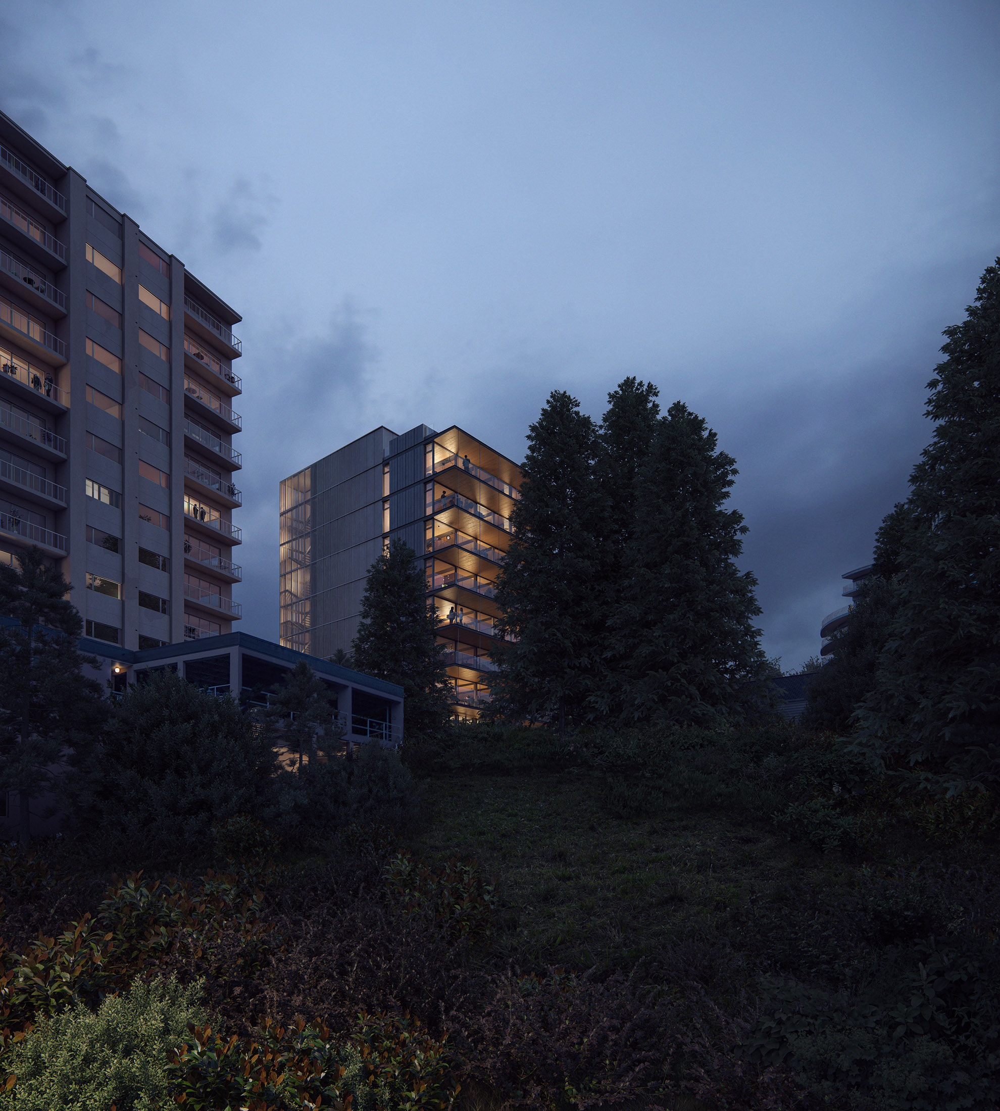 Perkins & Will, Belleveu & 22nd Ambleside, West Vancouver, 2021