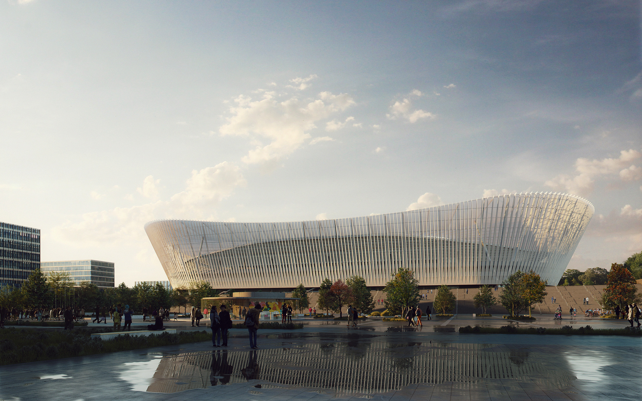 Schmidt Hammer Lassen Architects, Shanghai Pudong Stadium, China, 2017