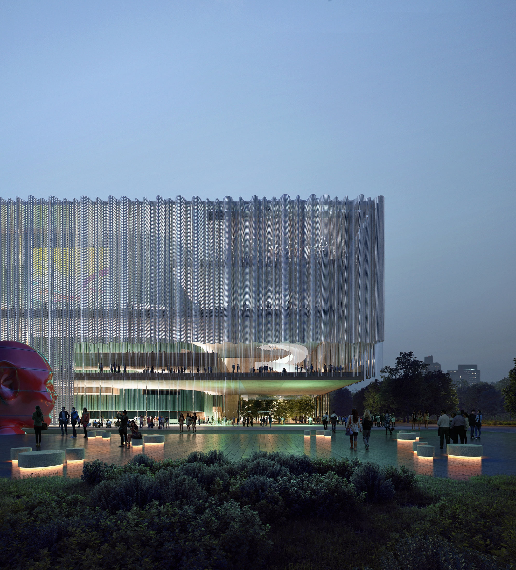 Schmidt Hammer Lassen Architects, Shenzen Performing Arts Centre, China, 2020